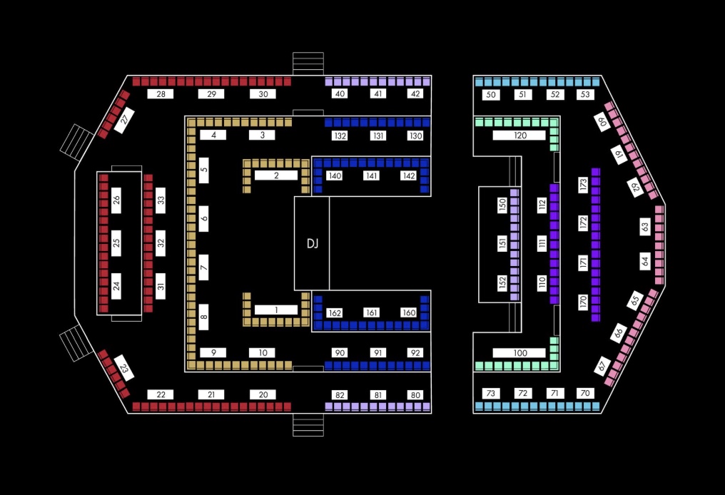 Lilly's Club — Floor Plan